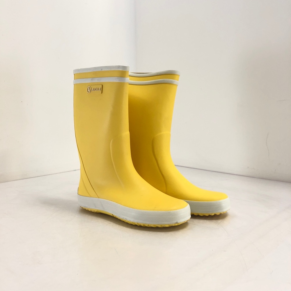 NWT Aigle "Lolly Pop" in Jaune Blanc